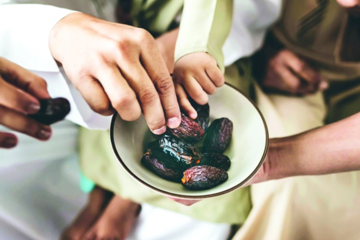 Time of breaking a fast