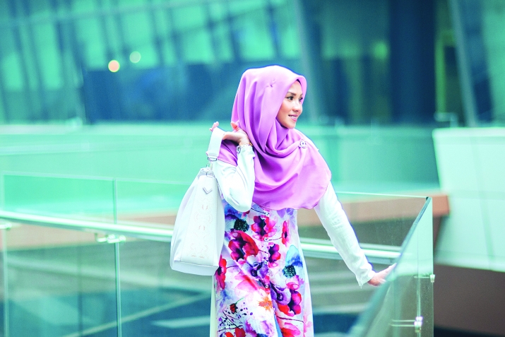 Wife leaving the house