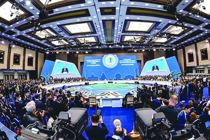 Нур-Солтанда дөнья һәм традицион диннәр лидерларының VII Съезды