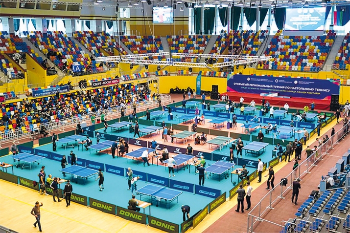 Муфтиясул хIурматалда теннис хIаялъул къецал