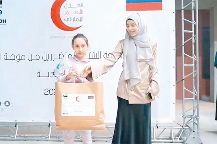 ОАЭялъул посольствоялъ кумек гьабуна