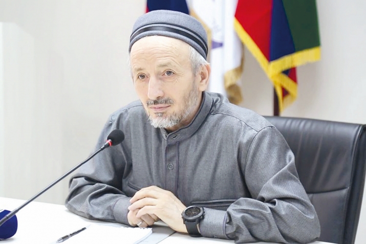 Етишип гелеген Ораза байрам булан Дагъыстан муфтиси шайых Агьмат-афандини къутлаву