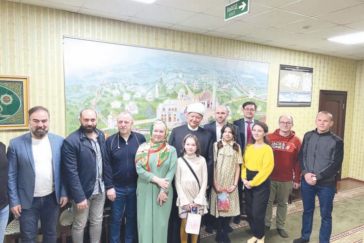 Әлбир хәзрәт Крганов журналистлар белән очрашты