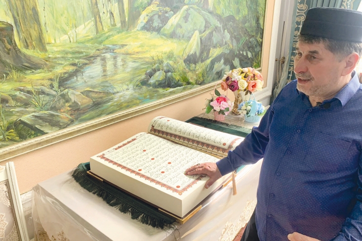 Юреги Къуръангъа гьашыкъ болгъан уста