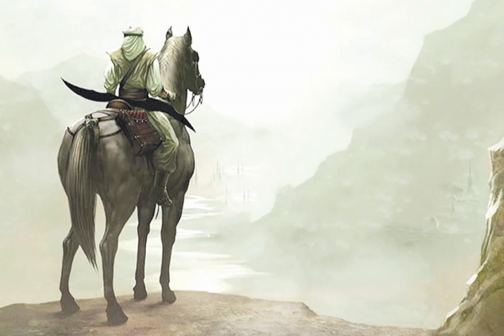 Муавият кьейидалай кьулухъ адан хва Язидакай халиф ва Гьусайнакай шагьид хьайивал куьруь кьиса