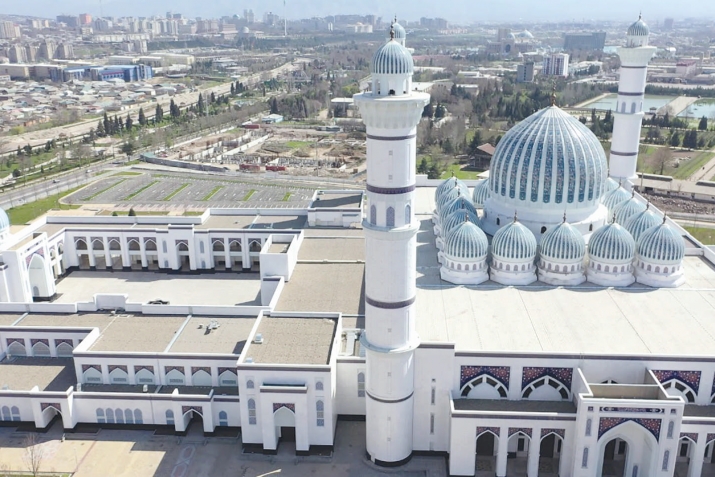 Масҷиди ҷомеи марказии шаҳри Душанбе ифтитоҳ шуд