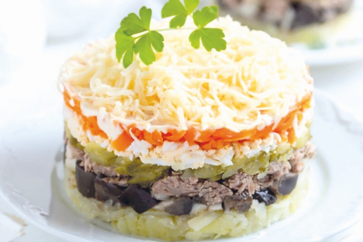 Салат «Мельница»