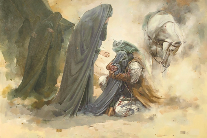 Язидакай халиф ва Гьусайнакай  шагьид хьайивал