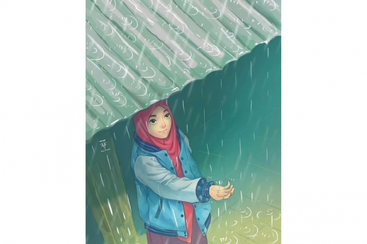 Ямғыр яуғанда ниндәй доға ҡылырға?