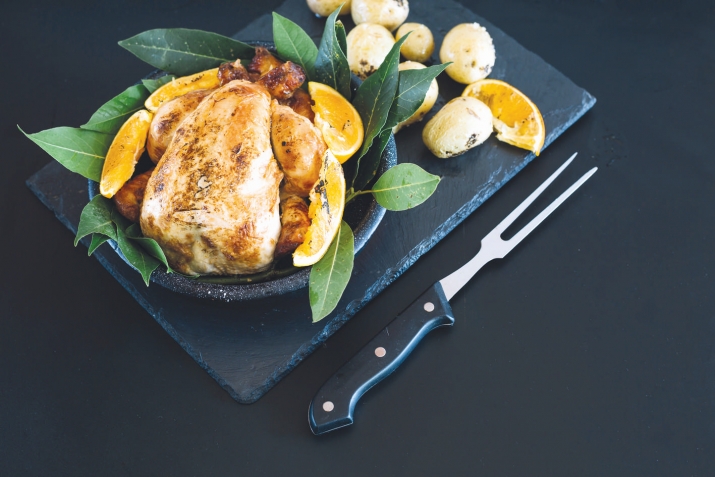 Хӯриши хушмазза бо мурғ ва карам