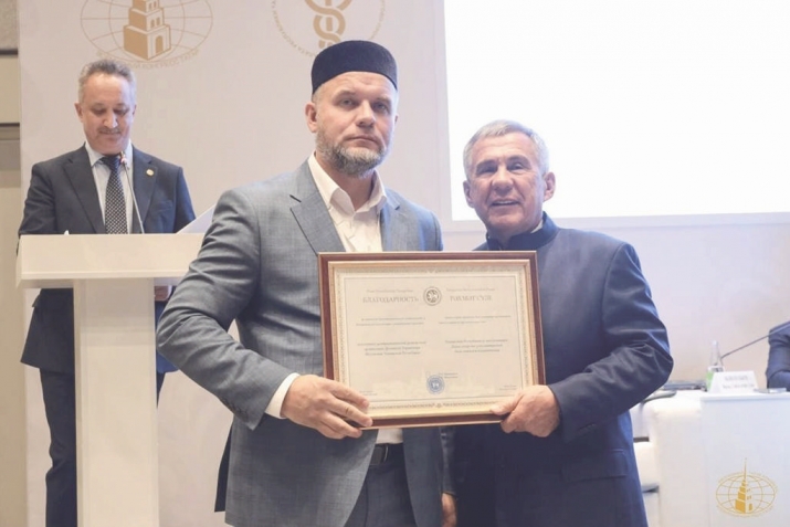 Татарстан Рәисенең Чувашстан мөселманнары Диния нәзарәтенә рәхмәте