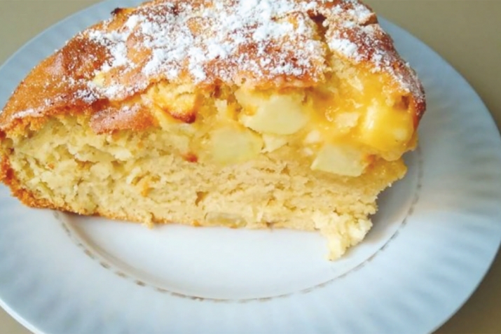 АЛМАЛЫ КАЙМАК ПИРОГЫ