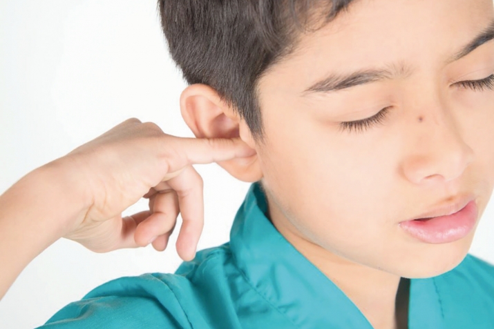 Вақте гӯши кӯдак дард мекунад…