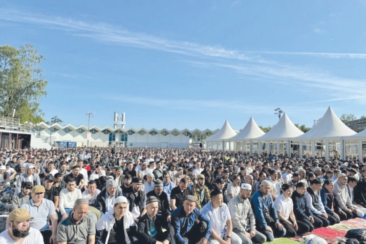 Мәскәү мөселманнары Корбан гаетендә