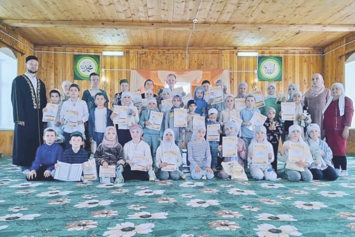 Татар Согыты авылы мәчетендә җәйге курслар тәмамланды