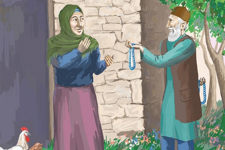 Өйгә ингәндә