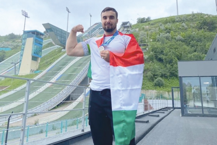 Варзишгари тоҷик дар Қазоқистон мақоми дуюмро гирифт