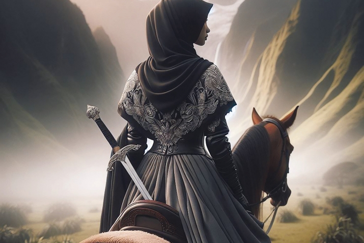 Ән ҹәсур вә садиг мүсәлман гадын