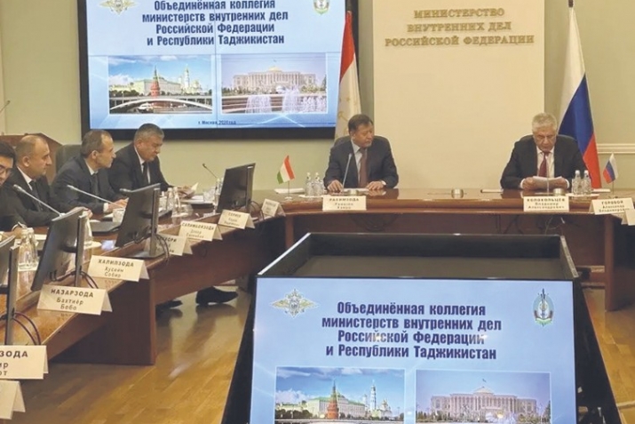 Ҳамкории мақомоти корҳои дохилии Тоҷикистону Русия тақвият меёбад