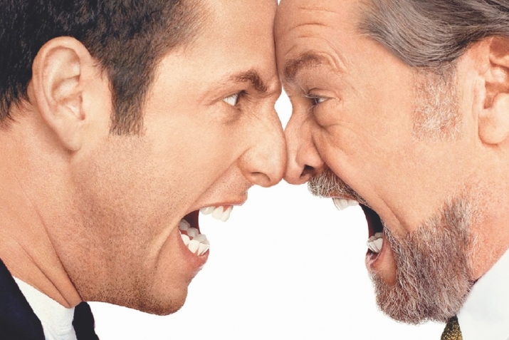 Who is Satan laughing at?