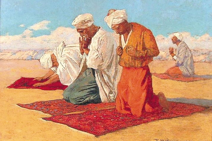 Мәдинәдә о, сонунҹулардан бири олараг Исламы гәбул етди