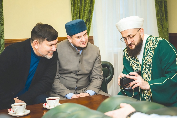 Мәскәү һәм Мәскәү өлкәсе дин әһелләре белән очрашу