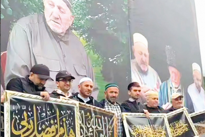 Шайих МухIаммад-афандил хIурматалда - мажлис