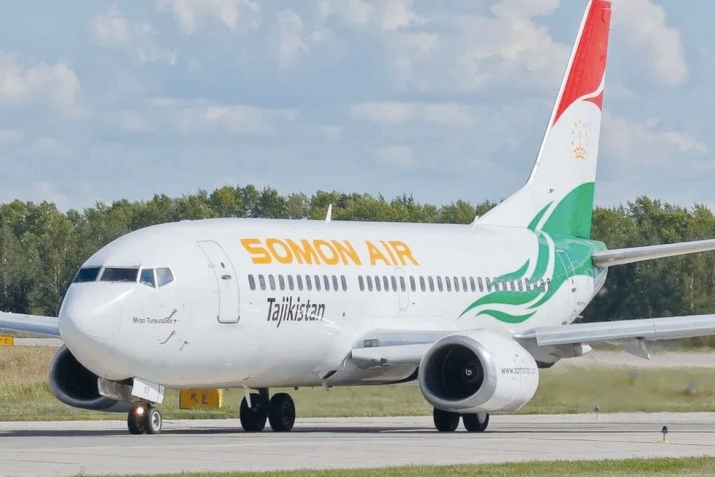 “Сомон Эйр” парвозҳоро ба Теҳрону Ҷидда аз сар мегирад