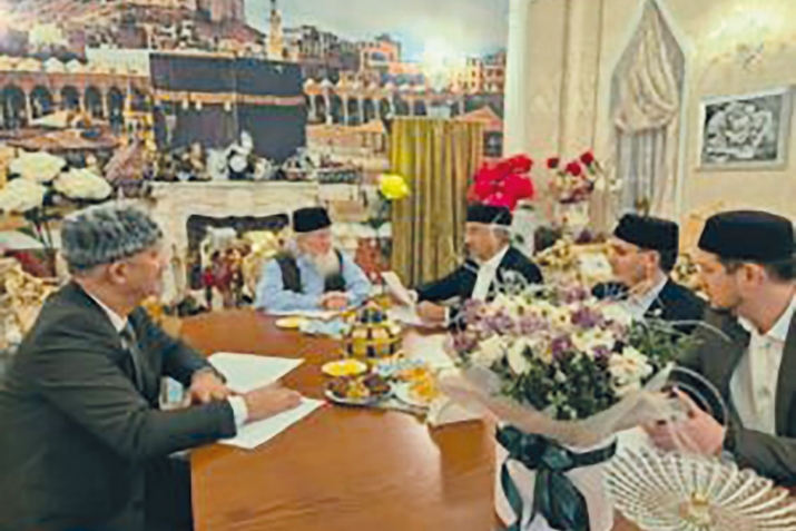 Тәлгать хәзрәт Таҗетдин белән Васил Шәехразыев очрашты