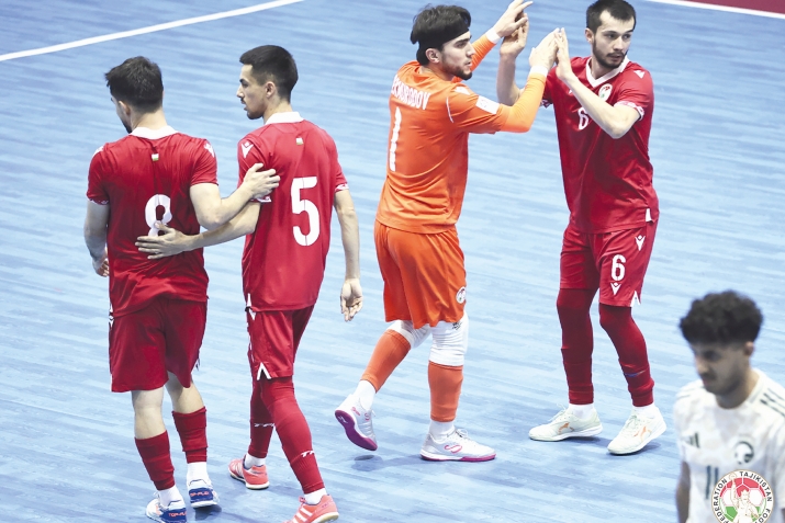 Мунтахаби футзали Тоҷикистон бо Арабистони Саудӣ мусовӣ кард