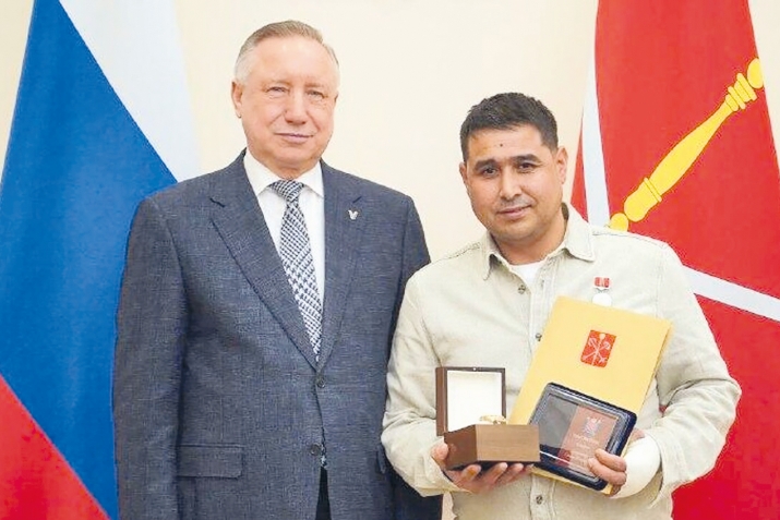 Қаҳрамонии муҳоҷир дар Санкт-Петербург