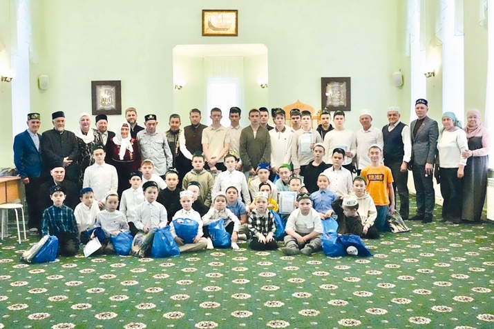 Олы Кибәче авылында балалар арасында мөәззиннәр бәйгесе үтте