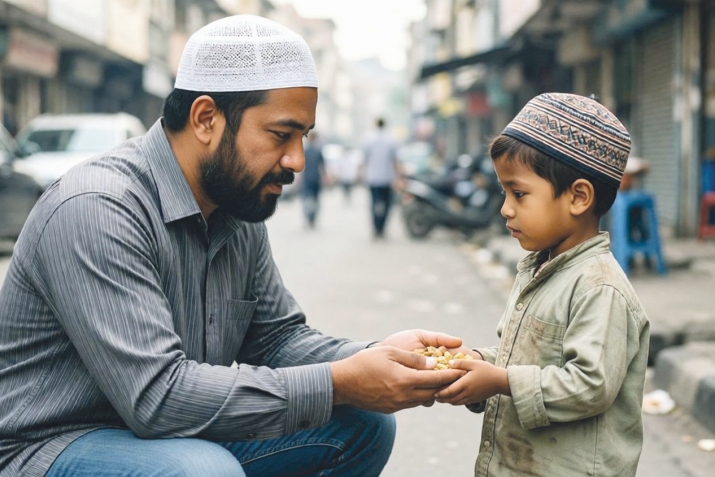 It is faith that changes character and attitude toward the world