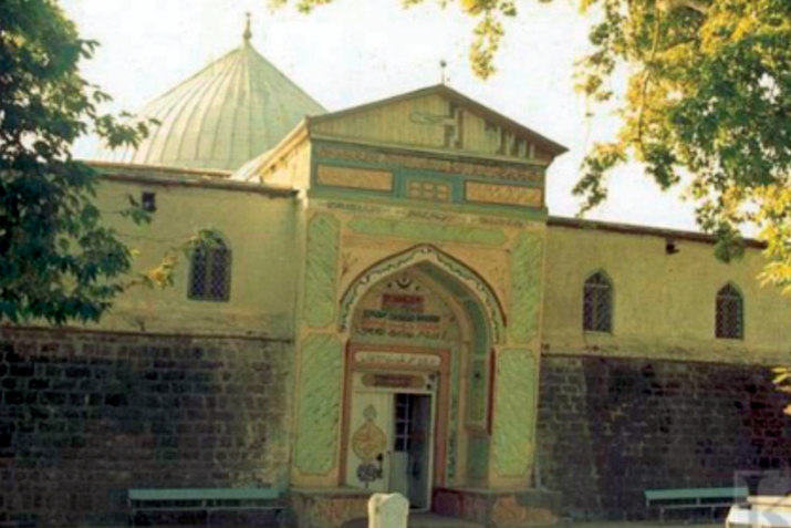 A mosque. A prison. And a mosque again.